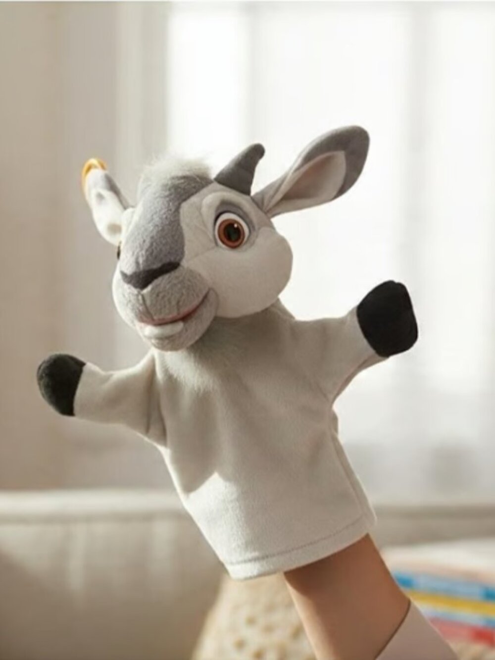 Vintage 1996 Disney Djali Goat Hand Puppet – Hunchback of Notre Dame